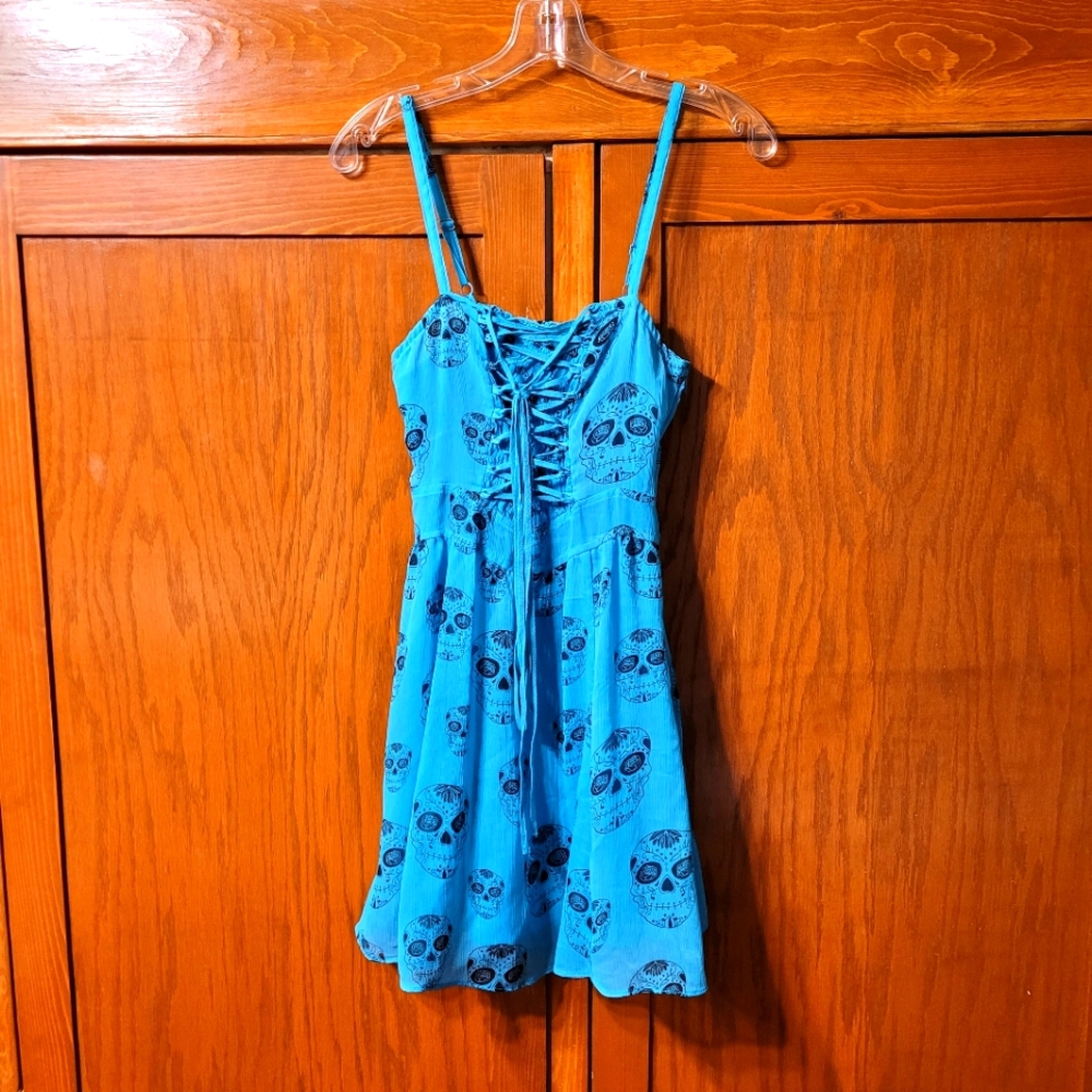 Royal Bones Sugar Skull Sundress